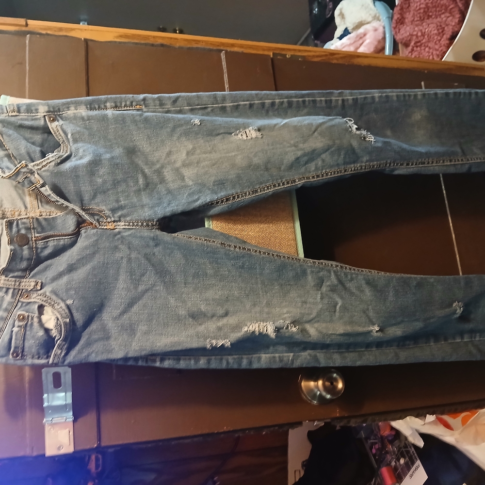 Levi's Classic Blue Denim Jeans
